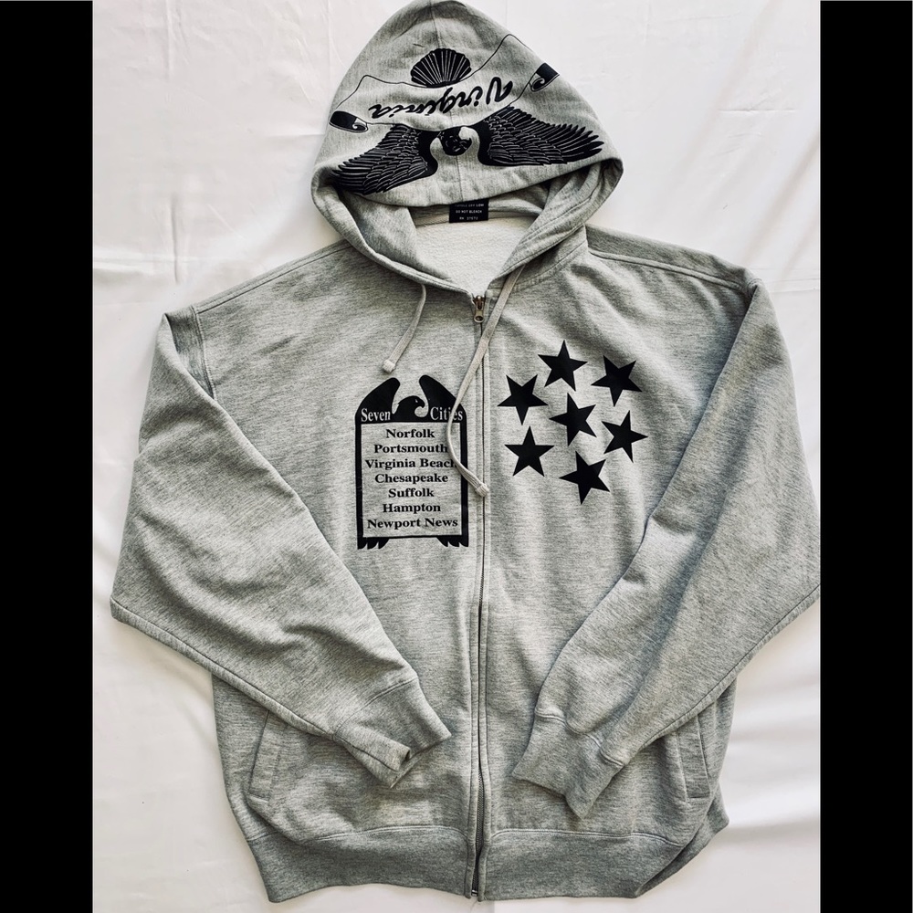 Virginia 7 Cities Hoodie (XL)🔥
